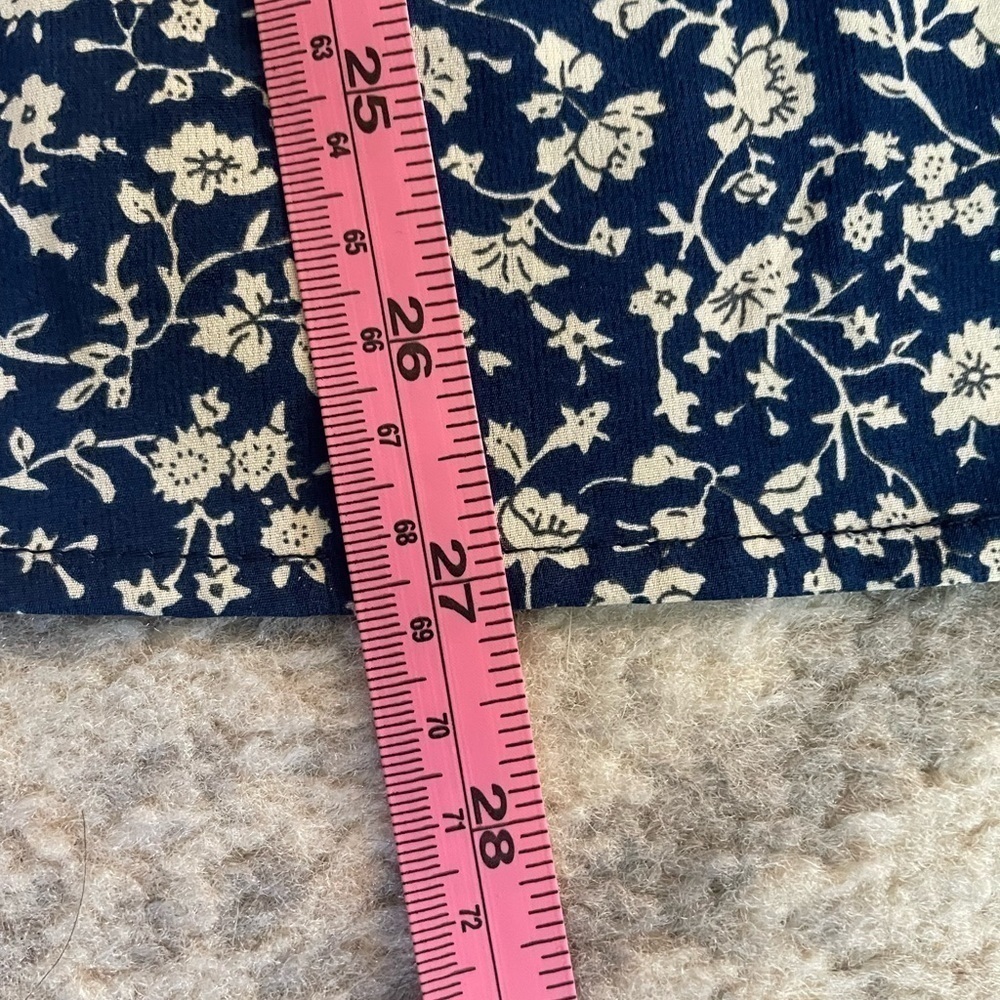 Shein One Shoulder blue and white floral dress NWOT - Picture 3 of 6